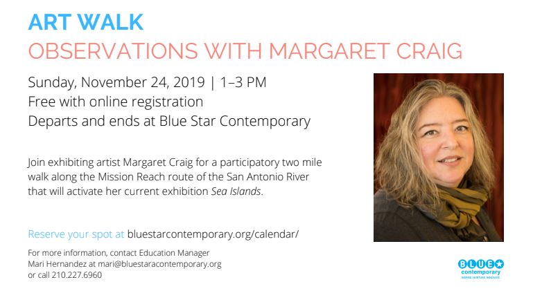 Margaret Craig - Art Walk along San Antonio River